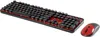 Renkforce RF-DS-RETRO Funk Tastatur, Maus-Set Deutsch, Produktbild-Vorschau 1