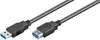 USB-A-Verlängerung, 5 m, schwarz 15 W, 3 A, 5 Gbit/s, USB Produktbild-Vorschau 4