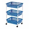 Carrello 3 Cesti Guapissimo Polipropilene Cm39X62X29 Anteprima dell’immagine prodotto 2