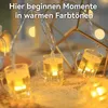 LED Bierglas Lichterkette, 1,5 Meter, 10 Warmweiße LEDs, Produktbild-Vorschau 4