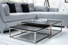 Design Couchtisch 2er Set ELEMENTS matt schwarz Stahl Produktbild-Vorschau 2