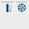 Diagrams illustrating product specifications. Produktbild-Vorschau