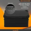 ALUBOX Alukiste schwarz mit Stapelecken E47 Liter Produktbild-Vorschau 7