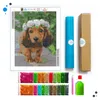 ARTULIO Diamond Painting Set - Brauner Dackel mit bunten Produktbild-Vorschau 3
