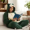 Pyjama Onesie Kigurumi Kostüm für Erwachsene Grün Pokémon Produktbild-Vorschau 2