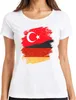 Türkische Deutsche Flagge Türkei Deutschland Fußball Fan Produktbild-Vorschau 1