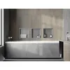 A modern bathroom with a bathtub and built-in shelves. Náhled obrázku produktu
