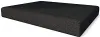 A black foam cushion or mattress is shown on a white background. Produktbild-Vorschau