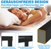 A couple sleeping peacefully in bed, with close-up shots of the bed frame's features. Náhled obrázku produktu