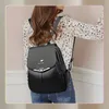 Camerazar Élégant sac à dos urbain en  noir pour femme avec Voir les images du produit 3