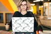 MuchoWow® Laptop Aufkleber Sticker Cover Einhorn - Muster - Produktbild-Vorschau 5