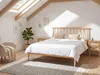 BELIANI Bett Hellbraun Kiefernholz mit Lattenrost 180x200 Produktbild-Vorschau 2