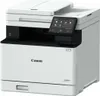 A white Canon i-SENSYS MF655CDW multifunction printer is shown from a front-facing, slightly angled perspective against a white background. Produktbild-Vorschau