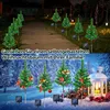 Eikuavons Solar Weihnachtsbeleuchtung 4 Weihnachtsbäume 50 Produktbild-Vorschau 5