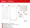 Displex Panzerglas (10H, 2D) für Google Pixel 8, Produktbild-Vorschau 4