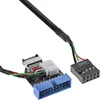 InLine USB 3.1 zu 3.0 Adapter intern, Mehrfarbig Produktbild-Vorschau 1