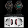 A collage of images showing a digital watch from different angles and display modes. Podgląd zdjęcia produktu