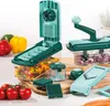 Nicer Dicer Fusion smart | Set 16-tlg. : Mintgrün Produktbild-Vorschau 4
