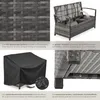 tectake® Rattan-Gartenbank 2-Sitzer, wetterfest, 250 kg Produktbild-Vorschau 4