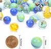 Glasmurmeln 80 Stück Kinder Murmelspiel Bunte Murmeln 15mm Produktbild-Vorschau 2