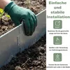QEENTOE Hrana záhrady, kovová ohraničenie záhľadov, hrana Náhľad obrázku produktu 6