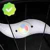 4 LED svetlá na kolesá bicykla, farebné osvetlenie ráfikov Náhľad obrázku produktu 13