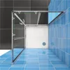 B.80x80XH.185cm Duschkabine Eckeinstieg Duschabtrennung Produktbild-Vorschau 2