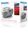 Philips CD Soundmachine AZ127/12, 2 kg, Šedá, Přenosný CD Náhled obrázku produktu 4