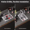 CECIPA max Spülbecken Küche 30*45CM, Spüle Küche mit Produktbild-Vorschau 9