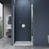 A modern bathroom with a shower enclosure. Produktbild-Vorschau