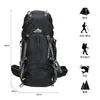 Lixada 50L Wanderrucksack, Herren Damen Wasserdichter Produktbild-Vorschau 2