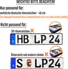 Kennzeichenhalter rahmenlos Kfz-Kennzeichen-Halter Produktbild-Vorschau 2