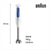 Braun MQ 30001 M, Handmixer, Blau, Weiß, Mixen, 1,2 m, 0,6 Produktbild-Vorschau 11