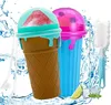 Slush Becher 2-teiliges Set,Silikon Squeeze Cup Slush Eis Produktbild-Vorschau 3