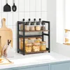 SONGMICS Półka kuchenna z 2 poziomami, stojak na przyprawy, Podgląd zdjęcia produktu 1