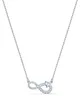 Swarovski Halskette 5520576 Infinity, weiss, rhodiniert Podgląd zdjęcia produktu 7