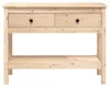 vidaXL Tavolino da salotto 100x35x75 cm in legno massello Anteprima dell’immagine prodotto 4