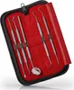 5-teiliges Zahnpflege Set | Dental Set mit Zahnspiegel & 4 Produktbild-Vorschau 1