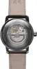 The back of a watch with its internal mechanism visible through a transparent case. Anteprima dell’immagine prodotto