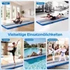 COSTWAY 3m Air Matte Track, Gymnastikmatte aufblasbar, Produktbild-Vorschau 5