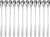 Intirilife 12er Set Lange Edelstahl Löffel - Länge 18.9 cm Produktbild-Vorschau 1