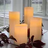 Candela a luce LED Best Season con cera vera, tremolante Anteprima dell’immagine prodotto 4