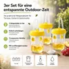 3x Wespenfalle für Outdoor – Fliegenfalle & Wespenabwehr Produktbild-Vorschau 3