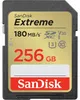 SANDISK SDXC Extreme 256 GB 180 MB/s UHS-I C10 V30 U3 Produktbild-Vorschau 1