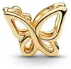 PANDORA MOMENTS Charm Motyl w kolorze złotym 764369C01 Podgląd zdjęcia produktu 7