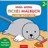 Mein erstes dickes Malbuch ab 2 - Lieblingstiere Anteprima dell’immagine prodotto 1