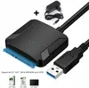 USB 3.0 SATA Adapter Externer Konverter Kabel für 2.5"/3.5" Produktbild-Vorschau 1