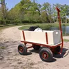Sunny Billy Beach Wagon Bollerwagen für Kinder – Holz Rot, Produktbild-Vorschau 5