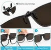 GKA Sonnenbrille Aufsatz Clip on echt polarisiert blau Produktbild-Vorschau 5