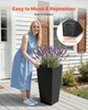 VEVOR Pot de fleurs 325 x 325 x 665 mm, lot de 2, grand pot Voir les images du produit 4